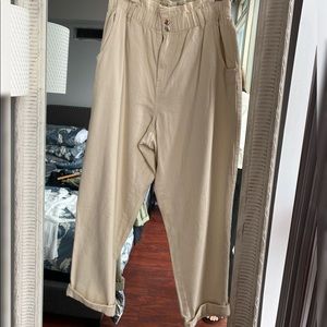 H&M paper bag pants